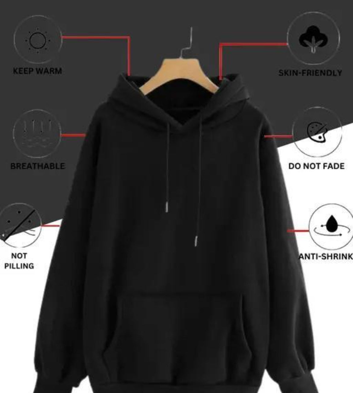 Classic Affordable Winter Trendy Sweatshirts & Hoodies Budget-friendly comfy for Men & Women