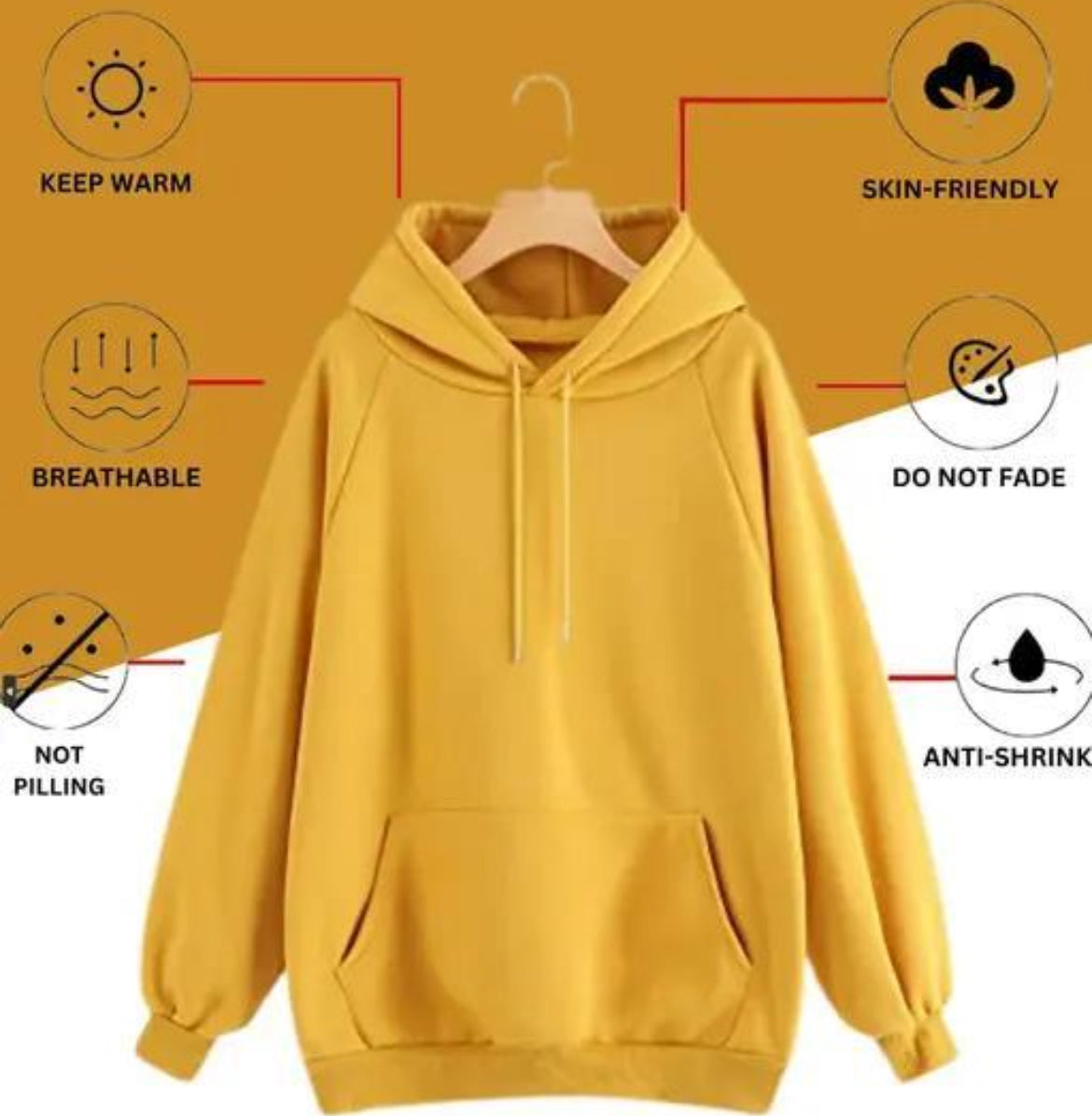 Classic Affordable Winter Trendy Sweatshirts & Hoodies Budget-friendly comfy for Men & Women