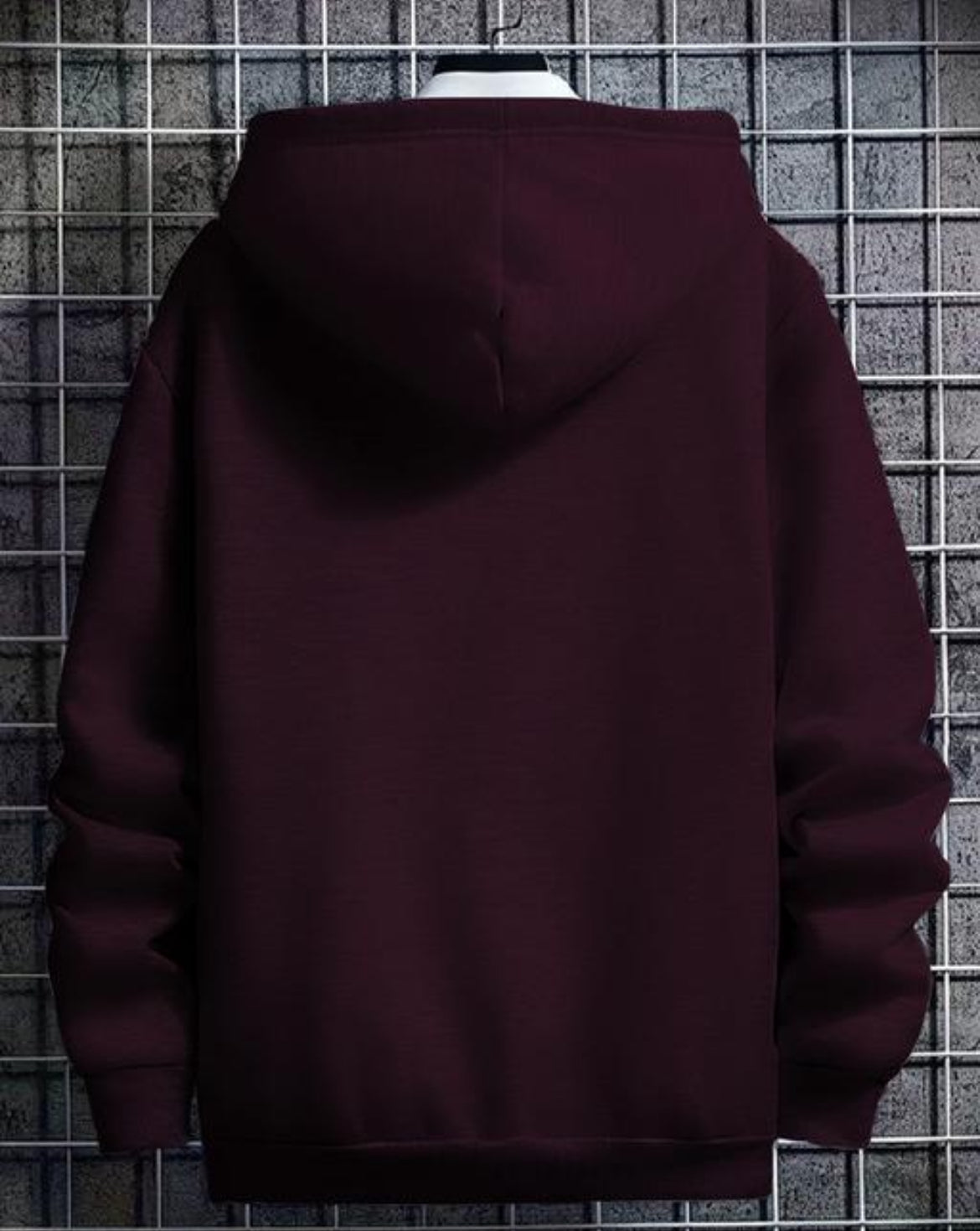 Stylish Printed Fur Hoodie for Men | Winter Wear Hooded Sweatshirt | Cozy Hoodies for Men
