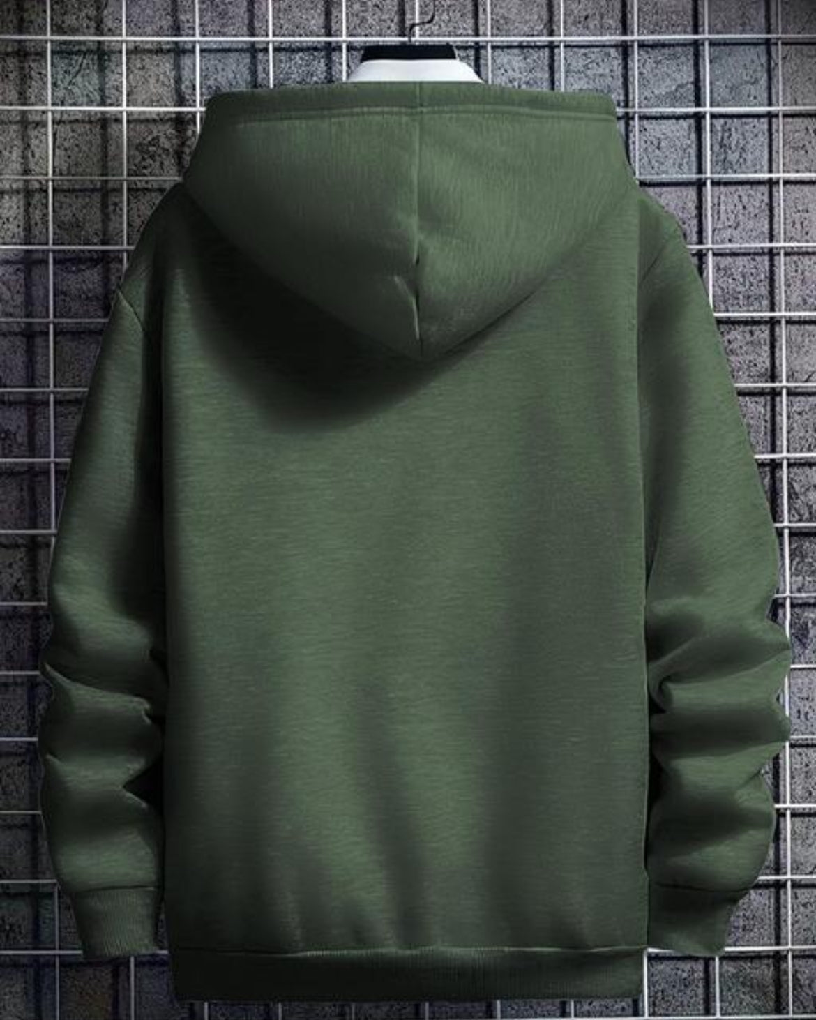 Stylish Printed Fur Hoodie for Men | Winter Wear Hooded Sweatshirt | Cozy Hoodies for Men
