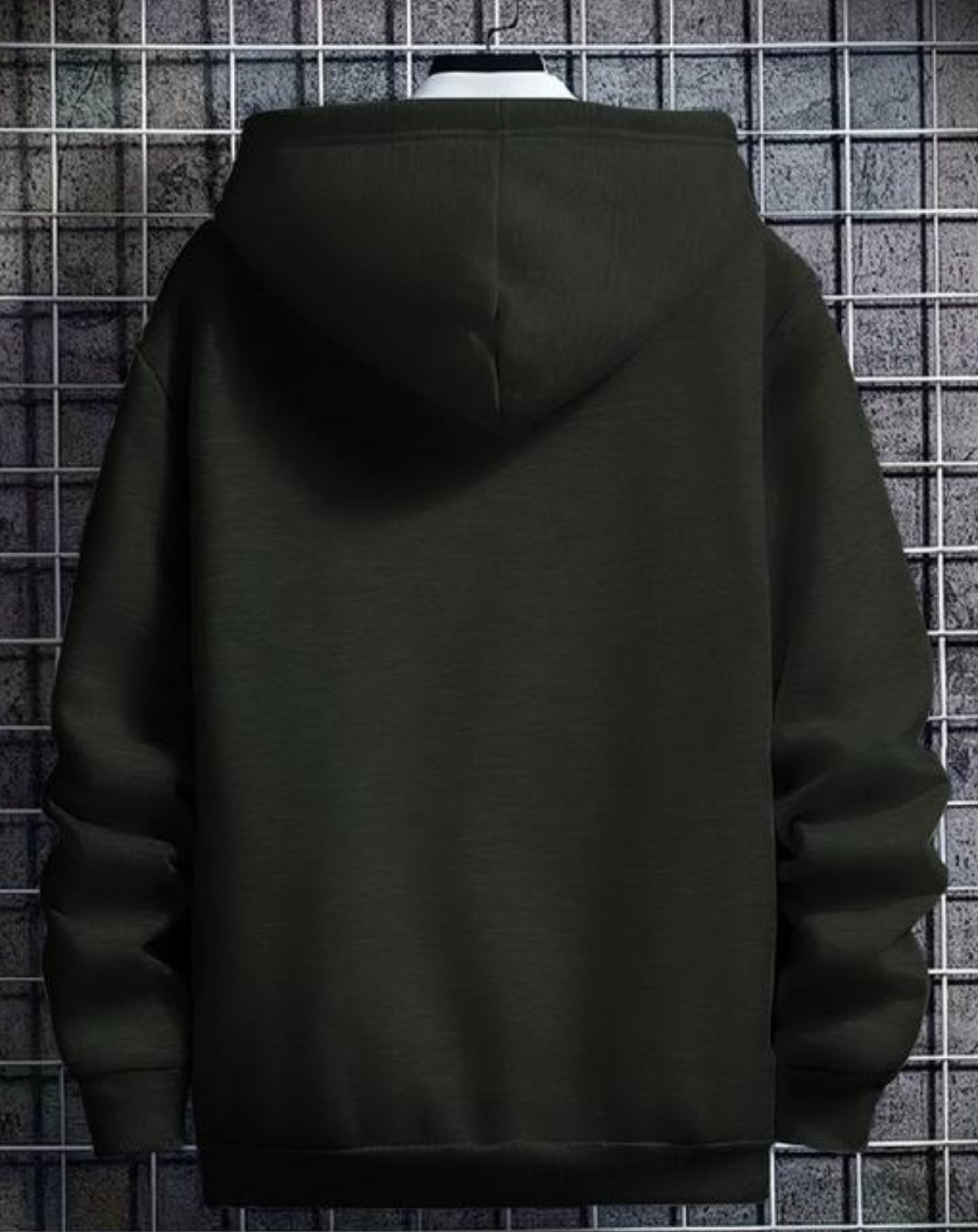Stylish Printed Fur Hoodie for Men | Winter Wear Hooded Sweatshirt | Cozy Hoodies for Men