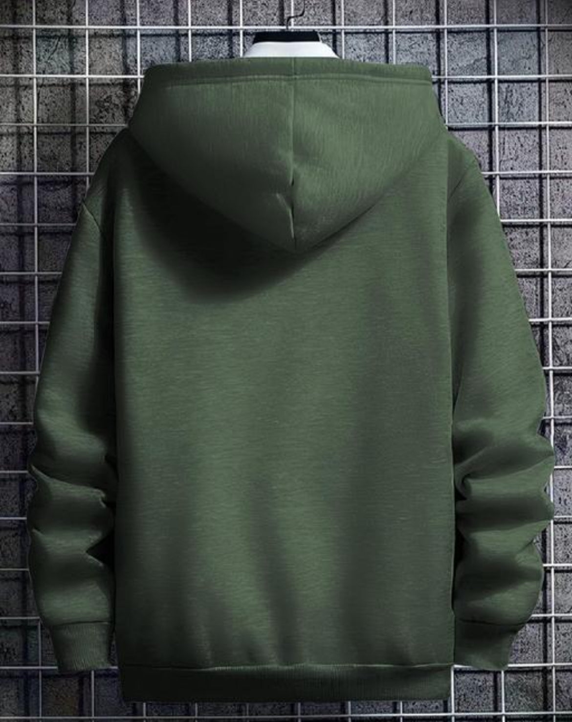 Stylish Printed Fur Hoodie for Men | Winter Wear Hooded Sweatshirt | Cozy