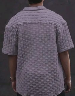 Classic Modern Men popcorn shirt