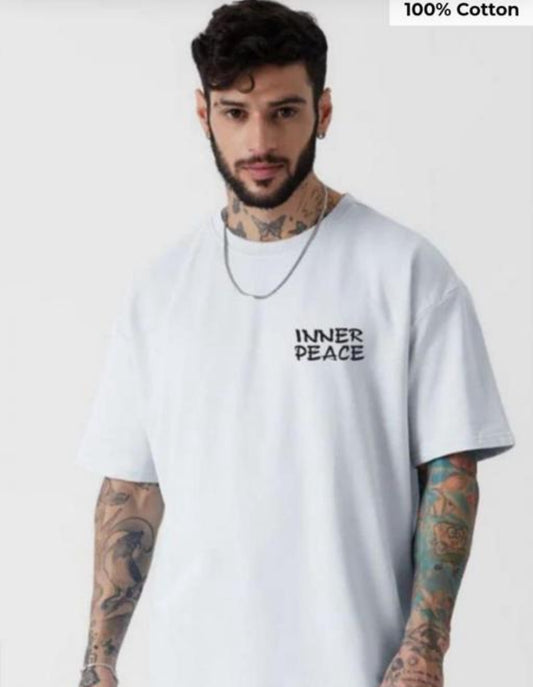 Men's Beige Snoopy Graphic T-Shirt