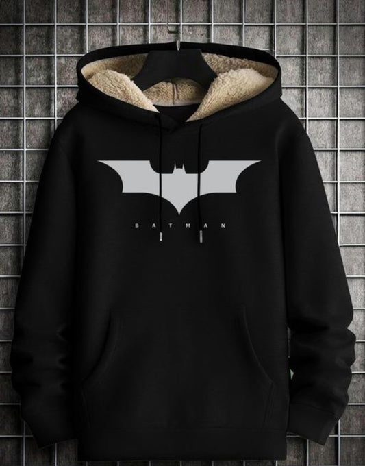 Stylish Typography Printed Hoodie for Men | Winter Wear Hooded Sweatshirt | Hoodies for Men