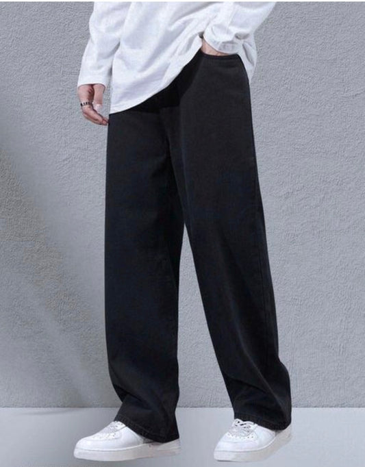 Loose Fit Mid Rise Men Denim Jeans