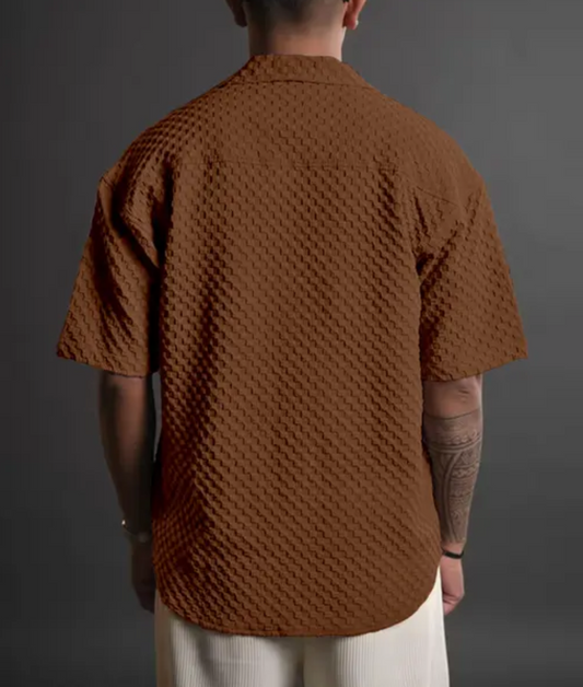 Trending Casual Popcorn Bubble Shirts